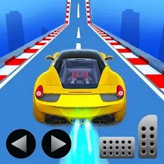 Скачать взлом Ramp Car Stunt Challenge (Рамп Кар Стант Челлендж)  [МОД Unlimited Money] - стабильная версия apk на Андроид