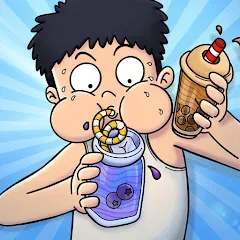 Взломанная Drink Fighter Clicker Idle (Дринк Файтер Кликер Айдл)  [МОД Unlocked] - стабильная версия apk на Андроид