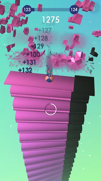 Ball: Blast colorful bricks 3d  [МОД Меню] Screenshot 4