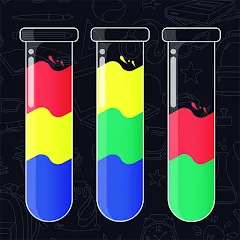 Взломанная Colorpuz - Water Sort Puzzle (Колорпаз)  [МОД Mega Pack] - стабильная версия apk на Андроид