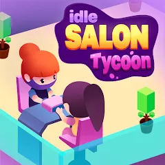 Скачать взломанную Idle Beauty Salon Tycoon (Айдл Бьюти Салон Тайкун)  [МОД Menu] - последняя версия apk на Андроид