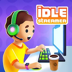 Взлом Idle Streamer - Tuber game (Айдл стример)  [МОД Unlocked] - полная версия apk на Андроид