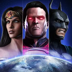 Скачать взломанную Injustice: Gods Among Us (Инжастис)  [МОД Много монет] - последняя версия apk на Андроид