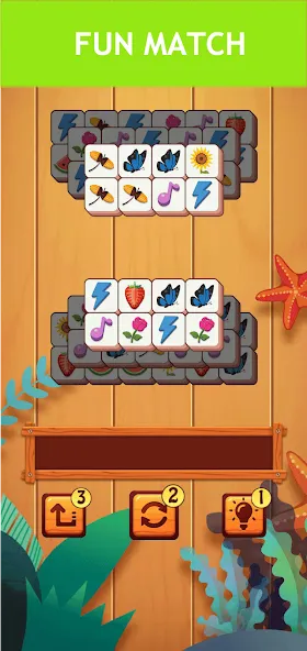 Tile Match Pro (Тайл Матч Про)  [МОД Бесконечные деньги] Screenshot 1