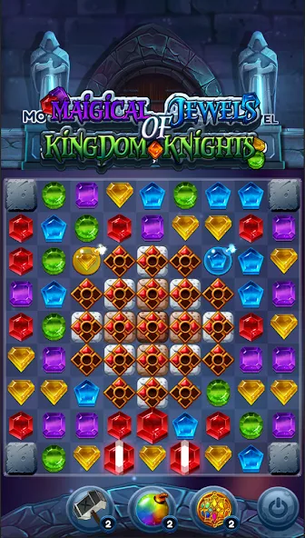 Jewels of Kingdom Knights (Джуэлз оф Кингдом Найтс)  [МОД Unlocked] Screenshot 4