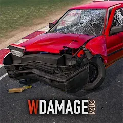 Скачать взлом WDAMAGE: Car Crash (ВДАМАГЕ)  [МОД Menu] - последняя версия apk на Андроид