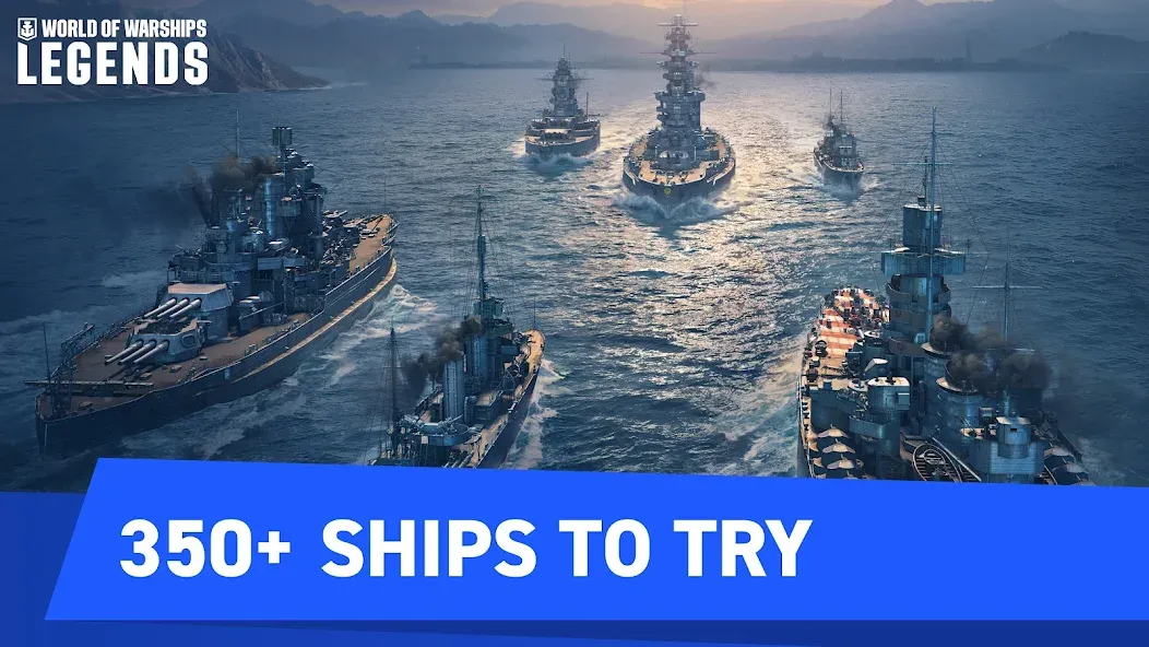 World of Warships Legends PvP (Ворлд оф Варшипс Легендс)  [МОД Много денег] Screenshot 1