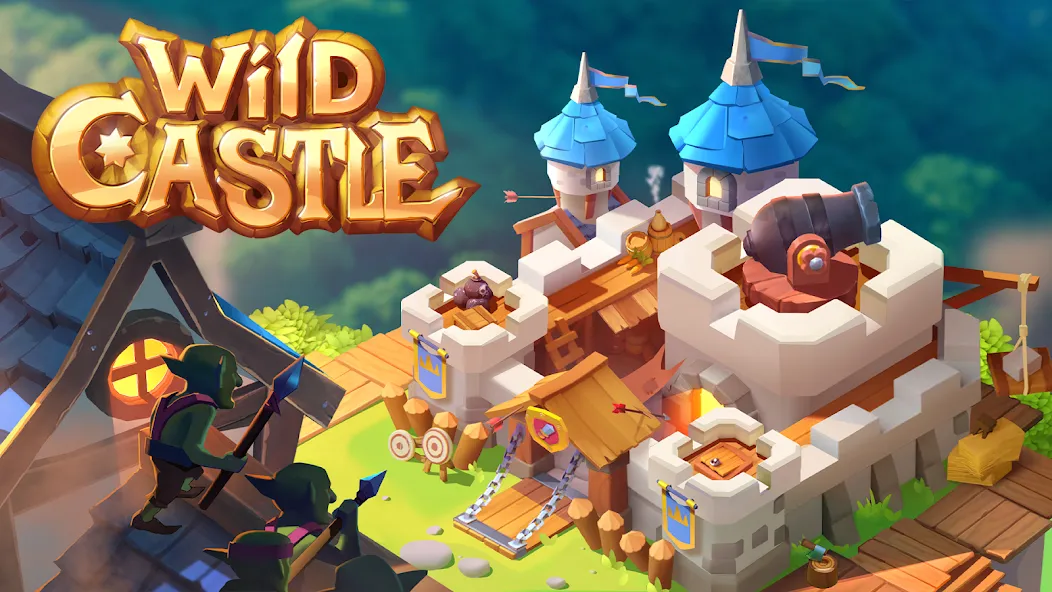 Wild Castle: Tower Defense TD (Уайлд Кастл ТД)  [МОД Unlimited Money] Screenshot 1