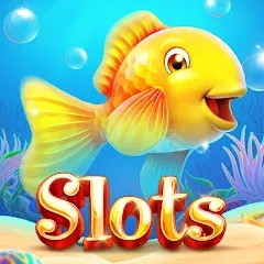 Взломанная Gold Fish Casino Slot Games (Голдфиш)  [МОД Menu] - полная версия apk на Андроид