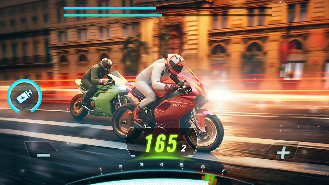 Motor Bike: Xtreme Races  [МОД Много монет] Screenshot 2