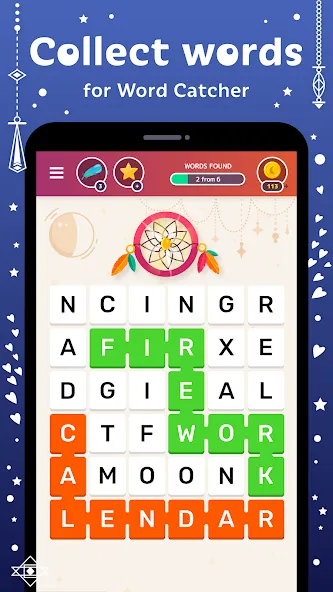 Word Catcher: Word Search  [МОД Menu] Screenshot 4