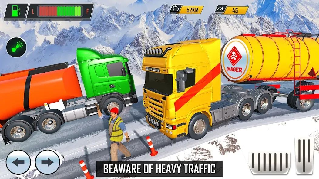 Offroad Oil Tanker Truck Games (Оффроуд Игры на машинецистерне для нефти)  [МОД Много денег] Screenshot 4