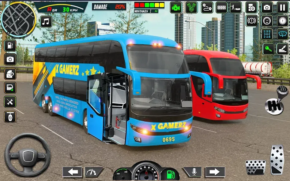 City Bus Simulator - Bus Drive  [МОД Mega Pack] Screenshot 2