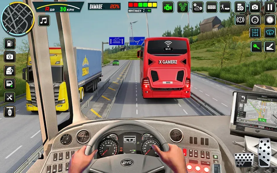 City Bus Simulator - Bus Drive  [МОД Mega Pack] Screenshot 3