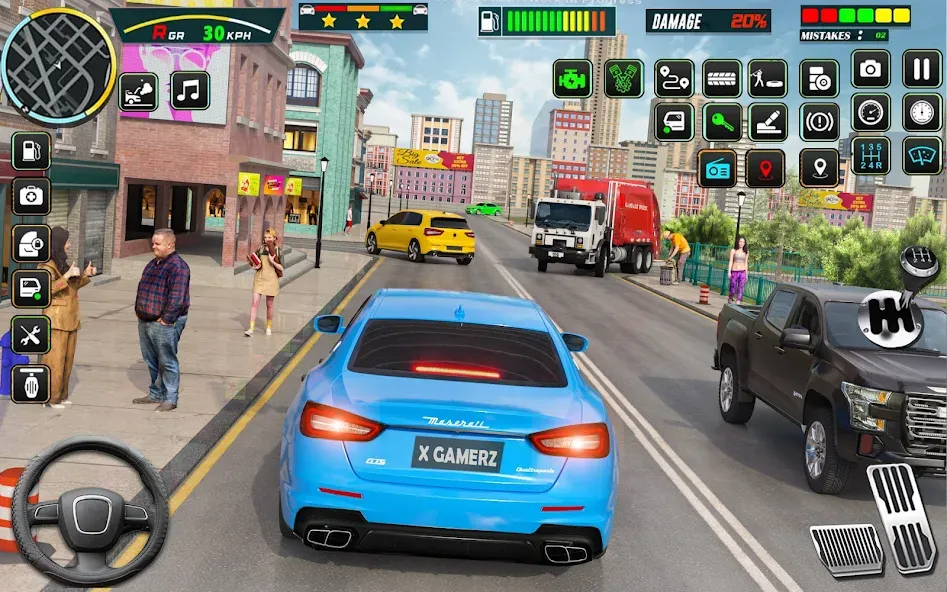 City Car Driving - Car Games (Сити Кар Драйвинг)  [МОД Все открыто] Screenshot 3