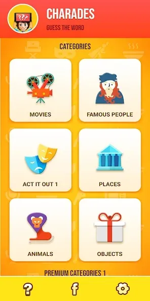 Charades Guess the Word  [МОД Unlocked] Screenshot 4