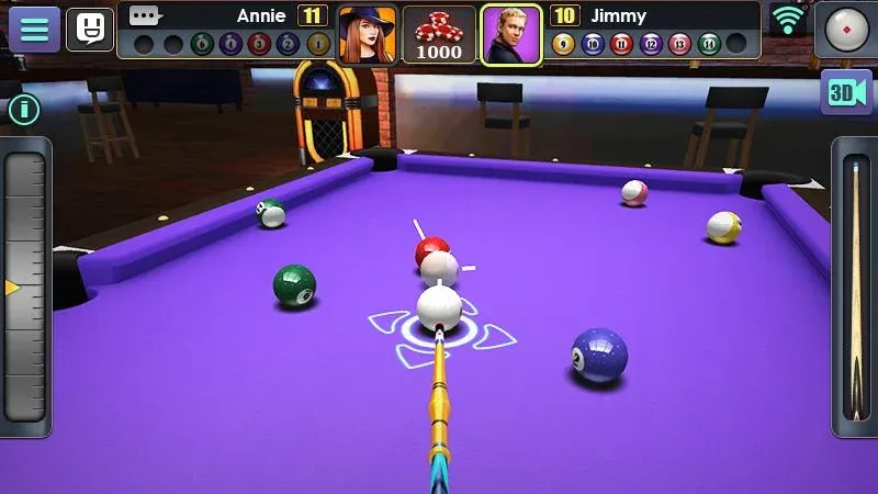 3D Pool Ball  [МОД Menu] Screenshot 4