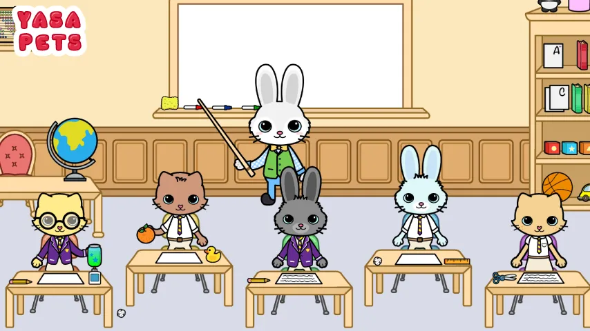 Yasa Pets School (Яса Петс Скул)  [МОД Menu] Screenshot 2