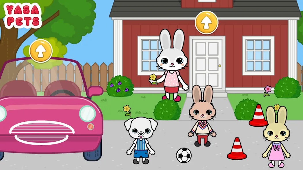 Yasa Pets Town (Яса Петс Таун)  [МОД Бесконечные деньги] Screenshot 1