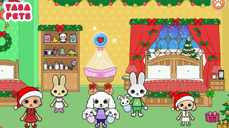 Yasa Pets Christmas (Яса Петс Кристмас)  [МОД Бесконечные монеты] Screenshot 4