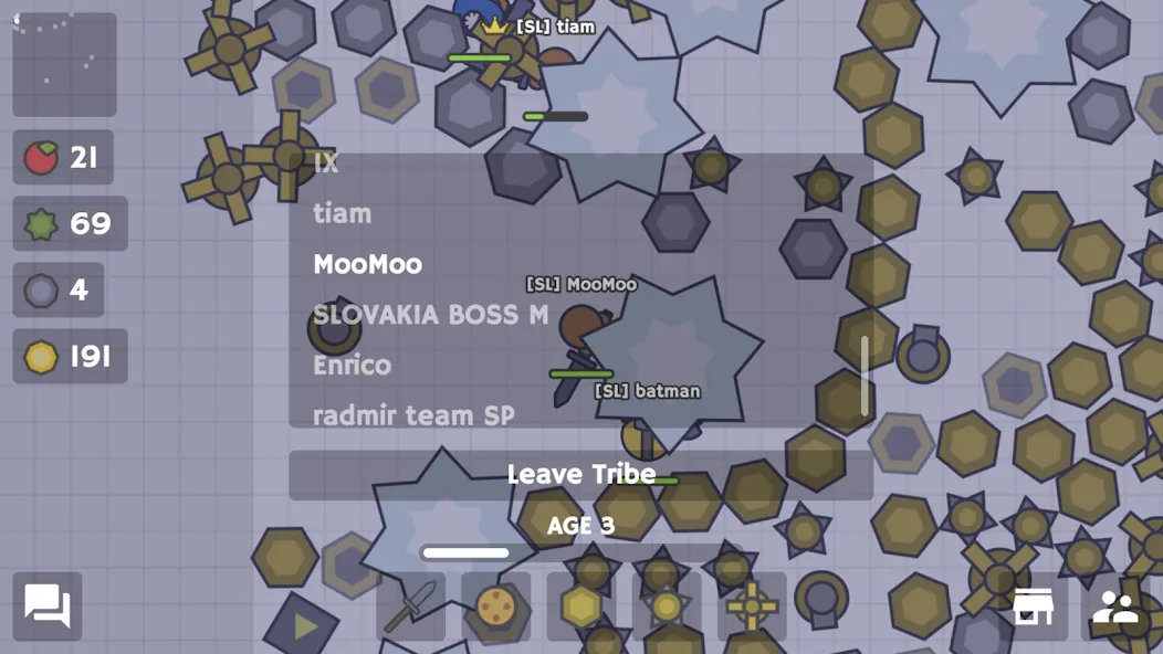 MooMoo.io (Official)  [МОД Menu] Screenshot 5