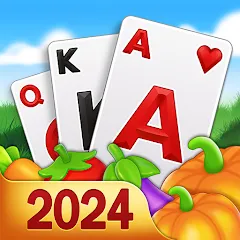 Взломанная Solitaire Farm: Card Games (Соляр Фарм)  [МОД Menu] - последняя версия apk на Андроид