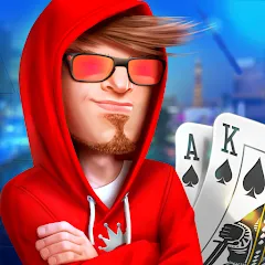 Скачать взломанную HD Poker: Texas Holdem Casino (ХД Покер)  [МОД Много монет] - последняя версия apk на Андроид