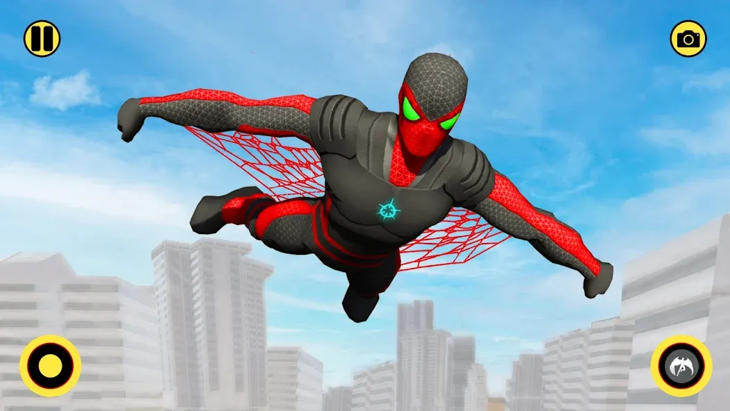 Spider Miami Rope Hero Ninja  [МОД Много денег] Screenshot 4