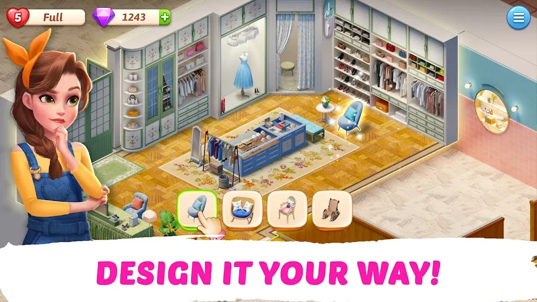 My Story - Mansion Makeover  [МОД Unlimited Money] Screenshot 3