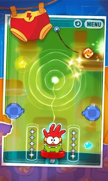 Cut the Rope: Experiments (Кат зе Роуп)  [МОД Бесконечные монеты] Screenshot 3