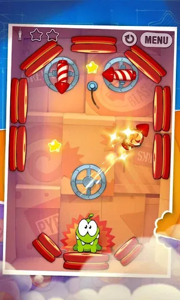 Cut the Rope: Experiments (Кат зе Роуп)  [МОД Бесконечные монеты] Screenshot 4