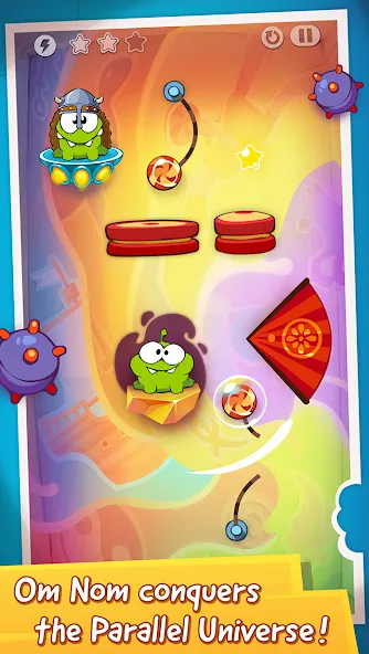 Cut the Rope: Time Travel (Сат зе Роуп)  [МОД Меню] Screenshot 1