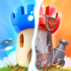 Скачать взломанную Mushroom Wars 2: RTS Strategy (Мушрум Варс 2)  [МОД Mega Pack] - полная версия apk на Андроид