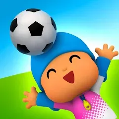 Взлом Talking Pocoyo Football  [МОД Много денег] - последняя версия apk на Андроид