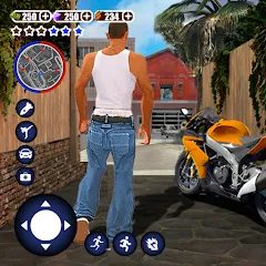 Взлом Mafia Crime: Cars & Gang Wars (Сан Андреас Авто Банды Войны)  [МОД Menu] - последняя версия apk на Андроид