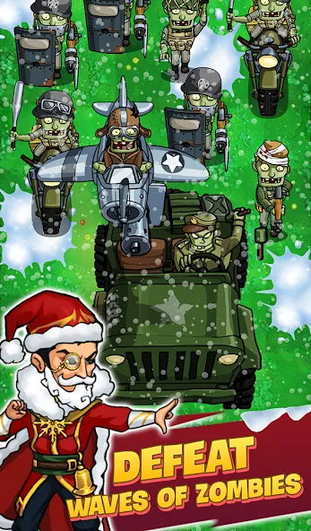 Zombie War Idle Defense Game (Зомби Война)  [МОД Unlocked] Screenshot 4