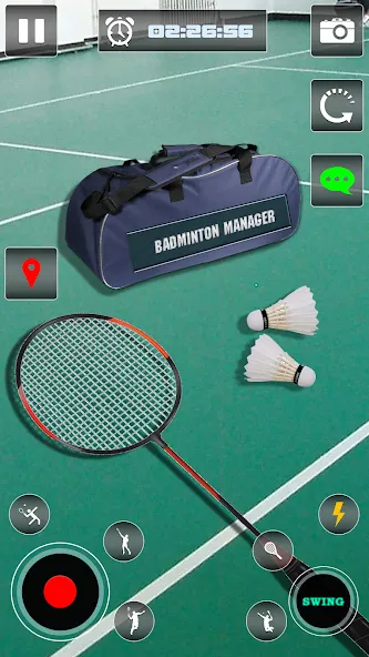 Badminton Manager Sports Games  [МОД Menu] Screenshot 3