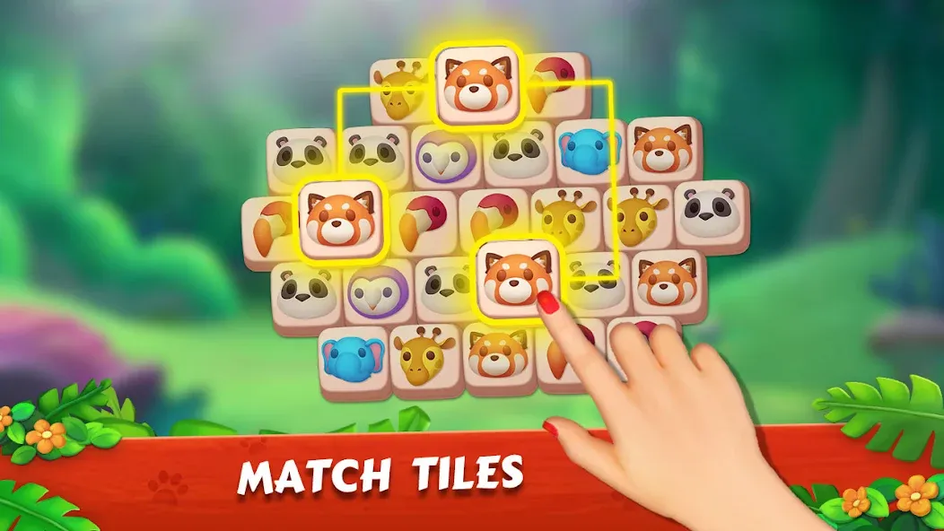 Zoo Tile - Match Puzzle Game (Зу Тайл)  [МОД Unlocked] Screenshot 4