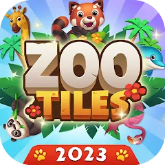 Скачать взлом Zoo Tile - Match Puzzle Game (Зу Тайл)  [МОД Unlocked] - полная версия apk на Андроид