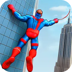 Скачать взломанную Spider Hero:Super City Hero (пайдер Хиро)  [МОД Все открыто] - полная версия apk на Андроид