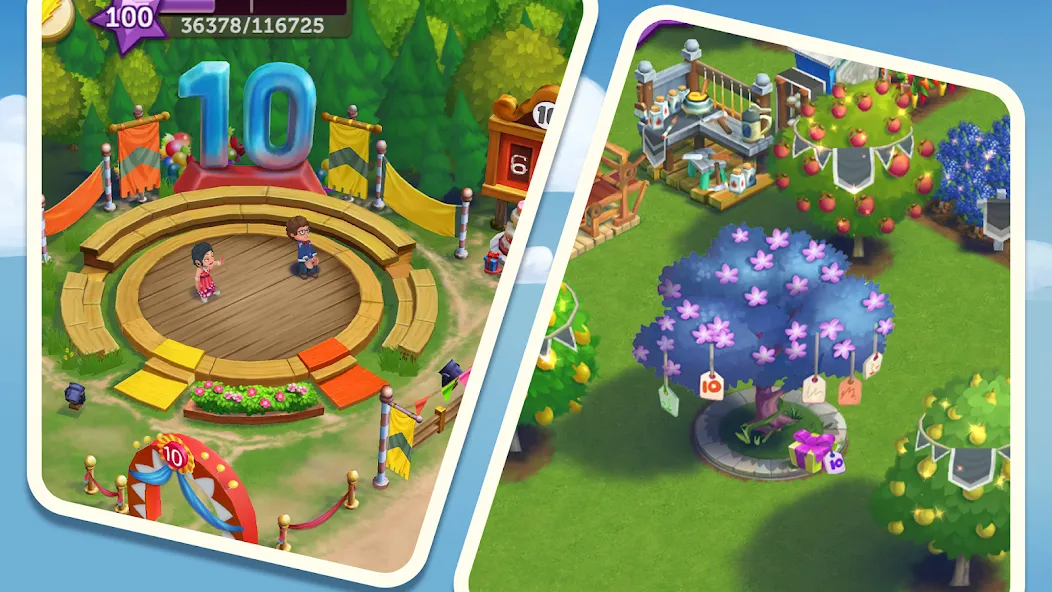 FarmVille 2: Country Escape (ФармВилл 2 С)  [МОД Unlocked] Screenshot 3