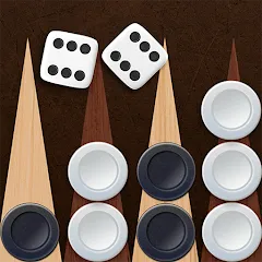 Скачать взлом Backgammon Plus - Board Game (Бэкгаммон Плюс)  [МОД Много монет] - полная версия apk на Андроид