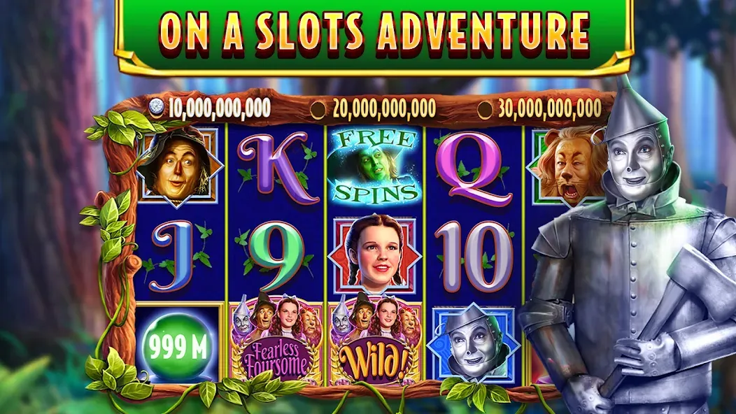 Wizard of Oz Slots Games (Волшебник из страны Оз игровой автомат)  [МОД Menu] Screenshot 3