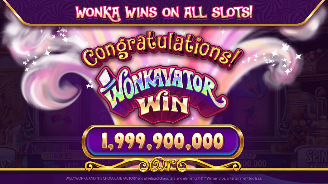 Willy Wonka Vegas Casino Slots (Вилли Вонка Вегас Казино Слоты)  [МОД Mega Pack] Screenshot 1