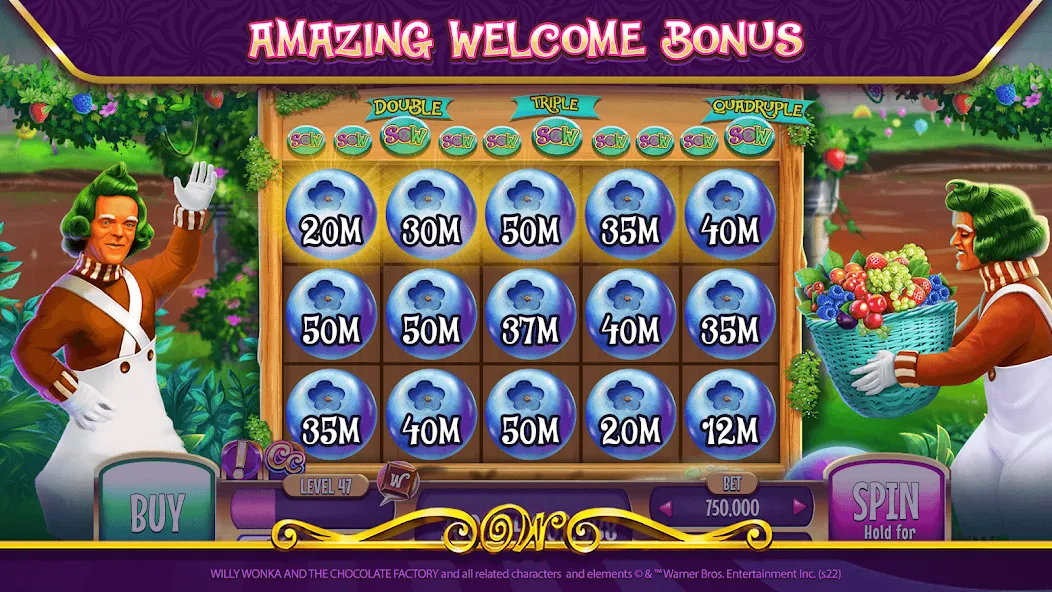 Willy Wonka Vegas Casino Slots (Вилли Вонка Вегас Казино Слоты)  [МОД Mega Pack] Screenshot 5