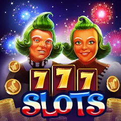 Скачать взломанную Willy Wonka Vegas Casino Slots (Вилли Вонка Вегас Казино Слоты)  [МОД Mega Pack] - стабильная версия apk на Андроид