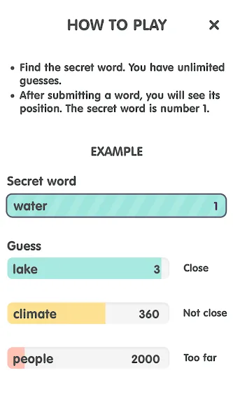 Contexto: Popular Words Game (Контекст)  [МОД Mega Pack] Screenshot 5