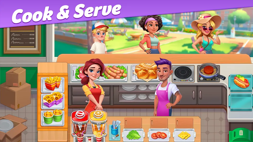 Restaurant Rescue - Food Games (Ресторанный спасатель)  [МОД Unlimited Money] Screenshot 1