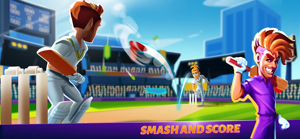 Hitwicket An Epic Cricket Game (Хитвикет)  [МОД Бесконечные монеты] Screenshot 2