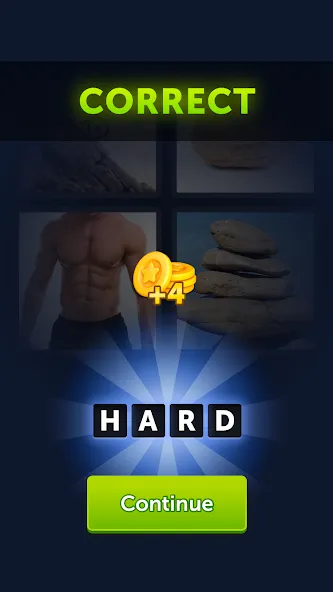 4 Pics 1 Word (Картинки 1 Слово)  [МОД Unlimited Money] Screenshot 3